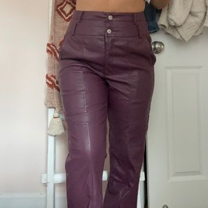 PLL leather pants